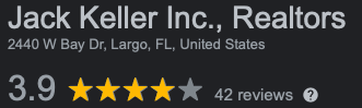 Jack Keller Inc., Realtors ratings