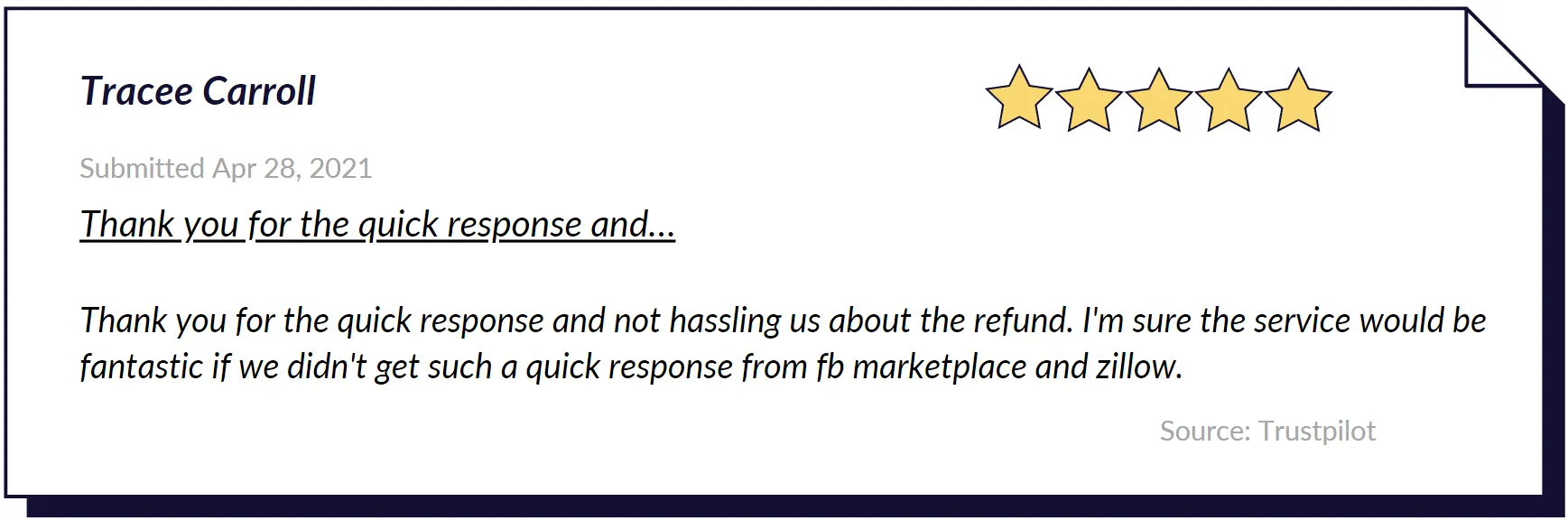 Houzeo Hidden Fees - Houzeo's Refund Policy is Quick and Hasslefree 