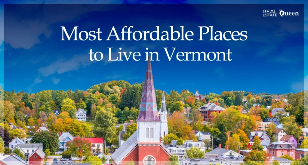 most affordable places to live in Vermont